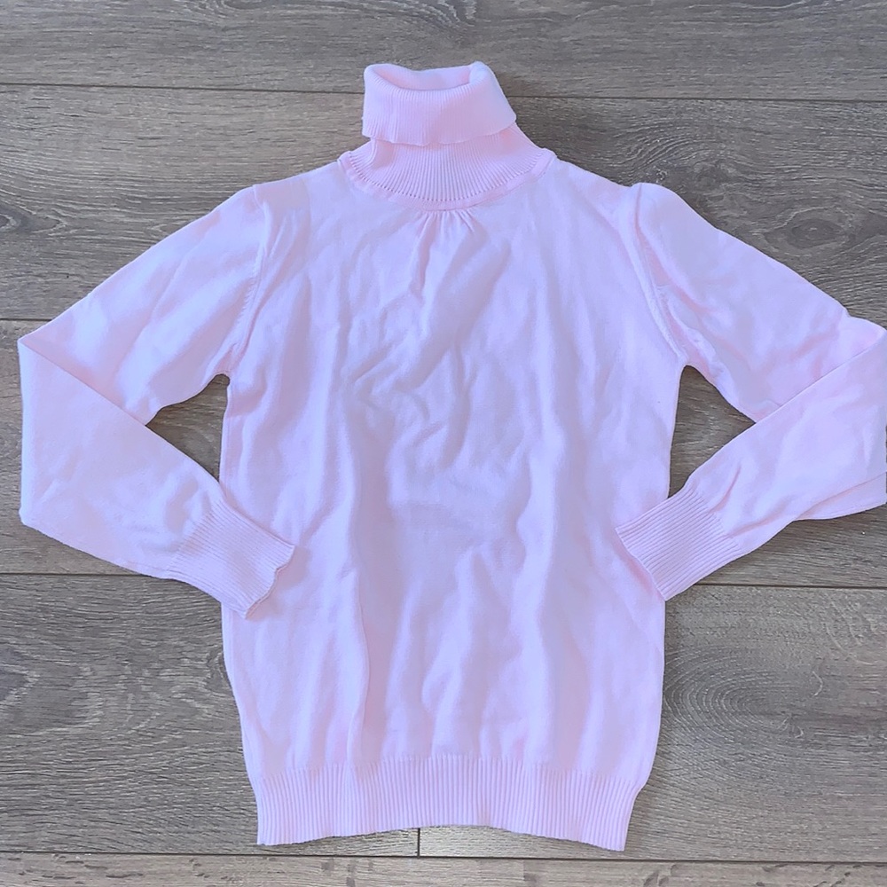 BOGO Zara kids pink turtleneck sweater 9-10